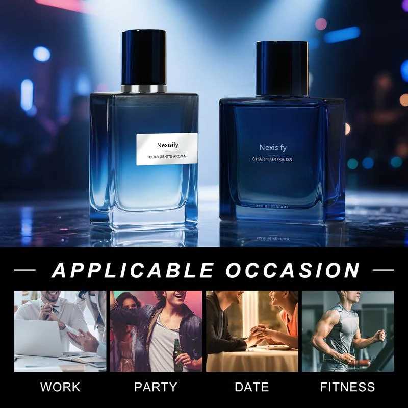 Final 3 Hours: 60%OFFš„Gentlemenās Fragrance Set with Marine Perfume & Club Gentās Aroma