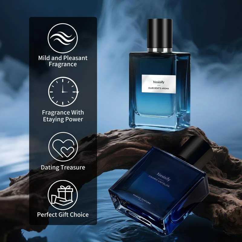 Final 3 Hours: 60%OFFš„Gentlemenās Fragrance Set with Marine Perfume & Club Gentās Aroma