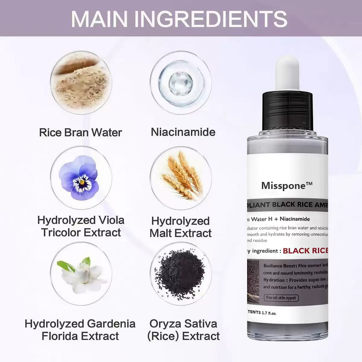Misspone™ Dermo-Expert Authoritative Certification! 20-Year Clinically Validated Essence, Unlocks Skin Whitening Code!