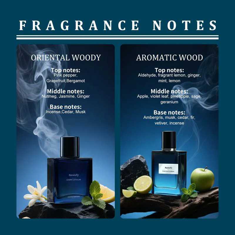 Final 3 Hours: 60%OFFš„Gentlemenās Fragrance Set with Marine Perfume & Club Gentās Aroma
