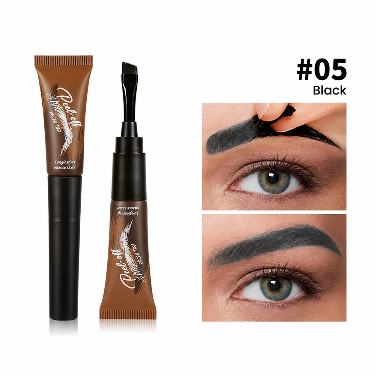 💞Buy 1 Get 1 Free💞Waterproof Brow Tint â€?Peel‑off Eyebrow Gel.easy apply,Covers greys, shapes perfectly🌟