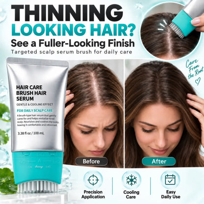 💆🌱 Root Boost Hair Growth Serum Brush
