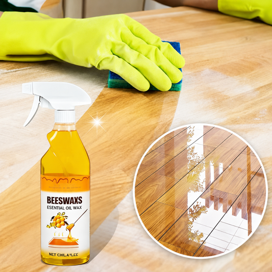 ✨ ScratchErase Beeswax Wood Floor Spray – Cleans, Restores Shine & Removes Scratches! 🧹