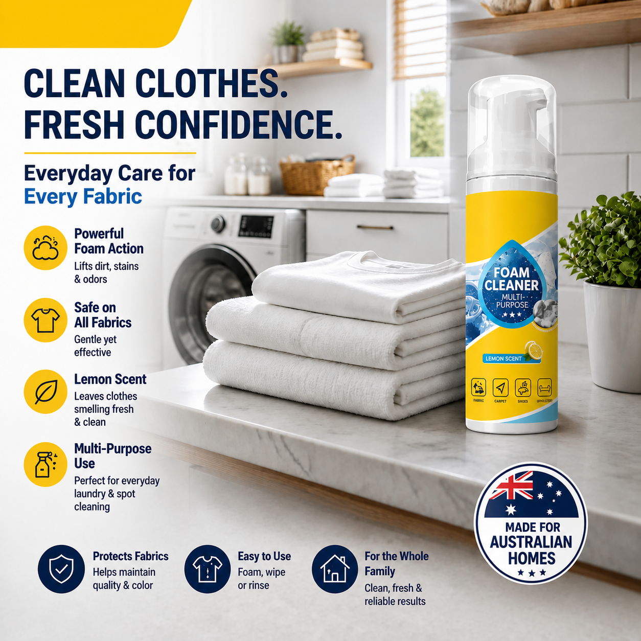 💞Grease & Stain Remover – Foam action, no harsh chemicals. Works on coffee, ink & oil. A true all‑rounder. 🏠✅