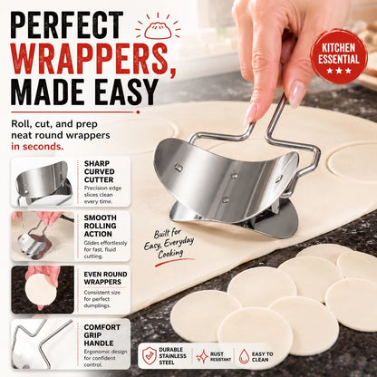 👩‍🍳 🥟 Stainless Steel Dumpling Maker Set