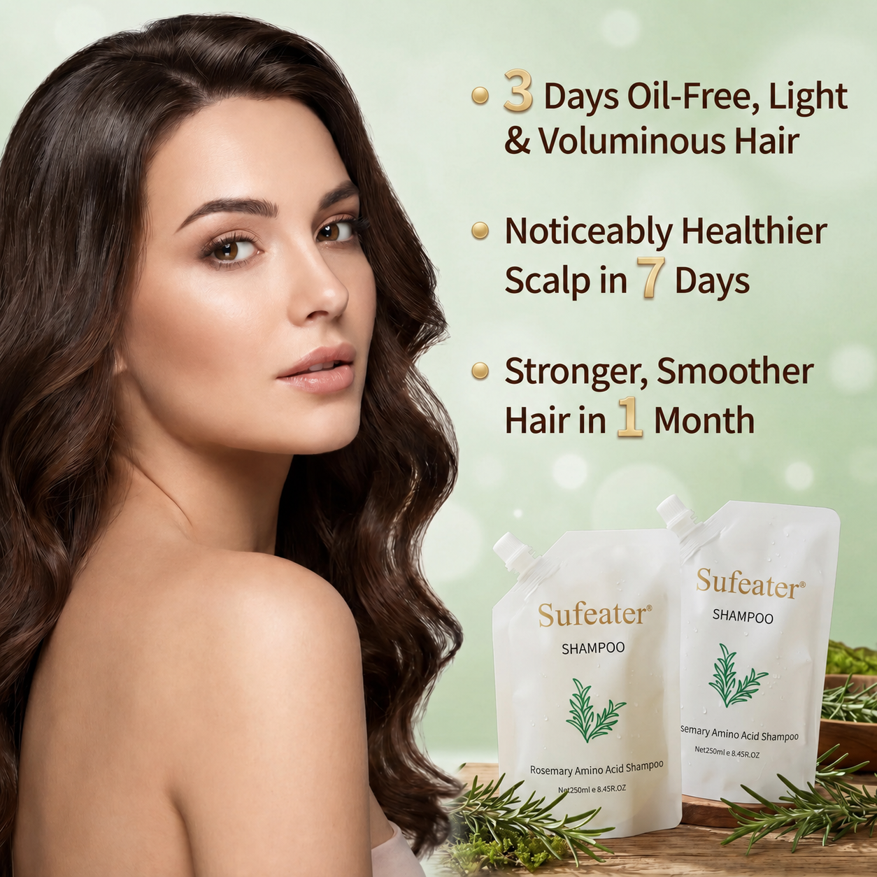 Sufeater®Rosemary&amp;Anti-Hair Fall HairLoss Treatment Shampoo