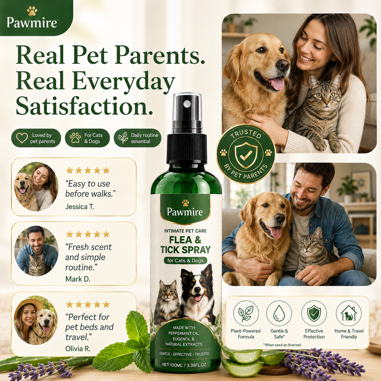 Pawmire-Protect Your Pet Before Fleas & Ticks Become a Problem