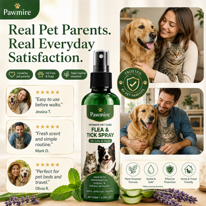 Pawmire-Protect Your Pet Before Fleas & Ticks Become a Problem