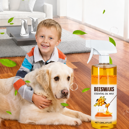 ✨ ScratchErase Beeswax Wood Floor Spray – Cleans, Restores Shine & Removes Scratches! 🧹