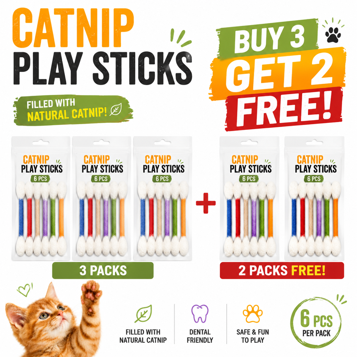 Buy 3 Get 2 FREE