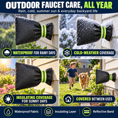 🚰🧤 All-Weather Outdoor Faucet Cover