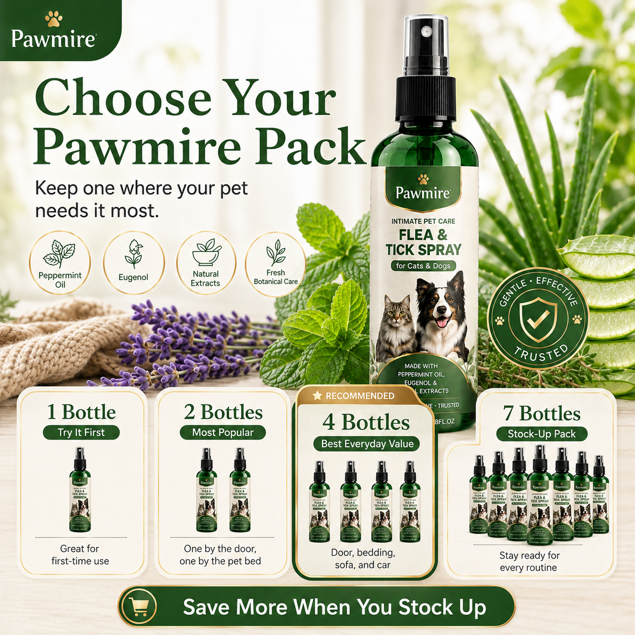 Pawmire-Protect Your Pet Before Fleas & Ticks Become a Problem