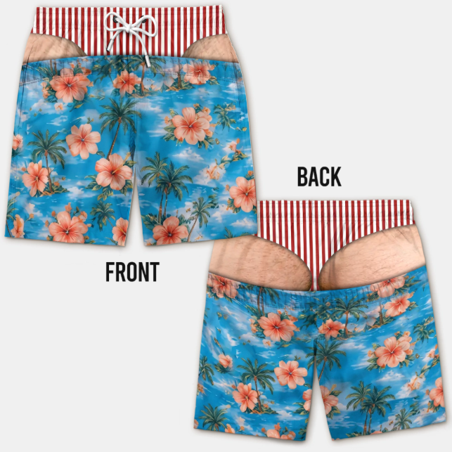 😂 Wide Load Swim Trunks a The Pair Everyone Will Notice