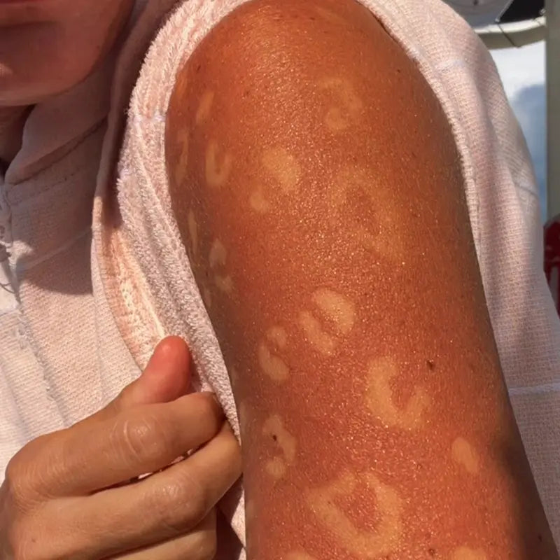 Holographic Tanning Stickers | Suntan Sticker Tattoo Pack | Colorful Body Decals | Create Unique Whimsy Tan Lines