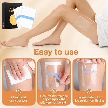 10PCS Body Lifting Patches for Legs/Abdomen/Buttocks & Arms Skin Tightening Waterproof