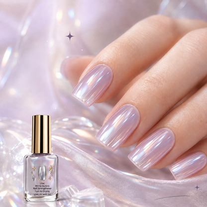 💜Lilac Glossy Mirror Nail Strengthener