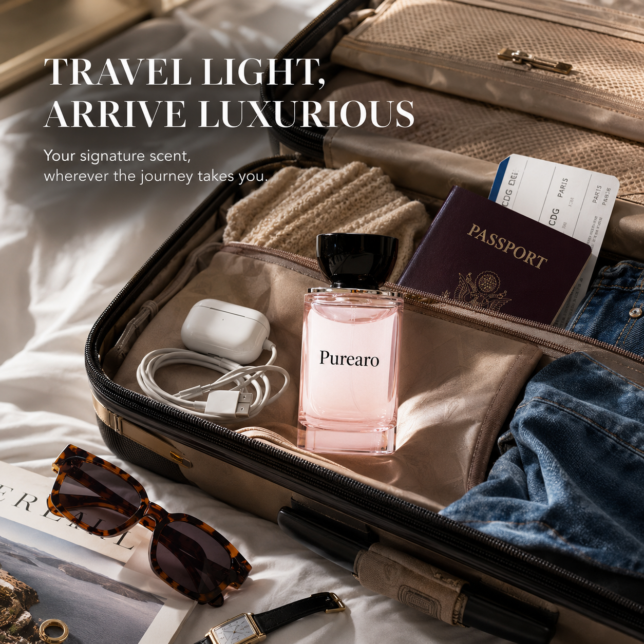 Extrait De Parfum 50ml | Long Lasting Luxury Fragrance | Daily women's perfume rose vibrant for women Summervibes summerwins