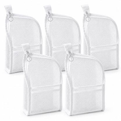 ✈️ See-Through Mesh Travel Toiletry Bag