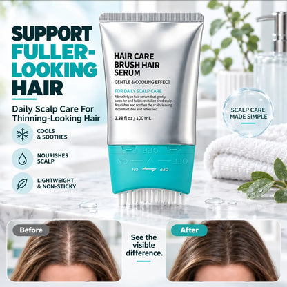 💆🌱 Root Boost Hair Growth Serum Brush