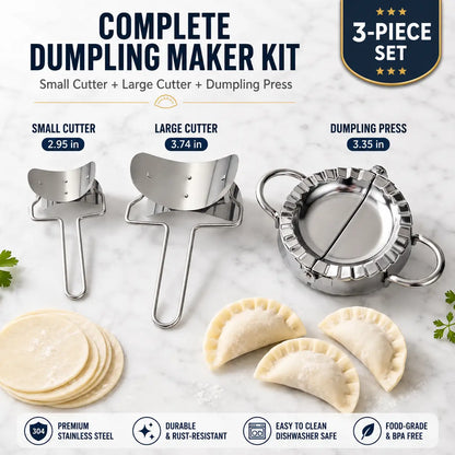 👩‍🍳 🥟 Stainless Steel Dumpling Maker Set