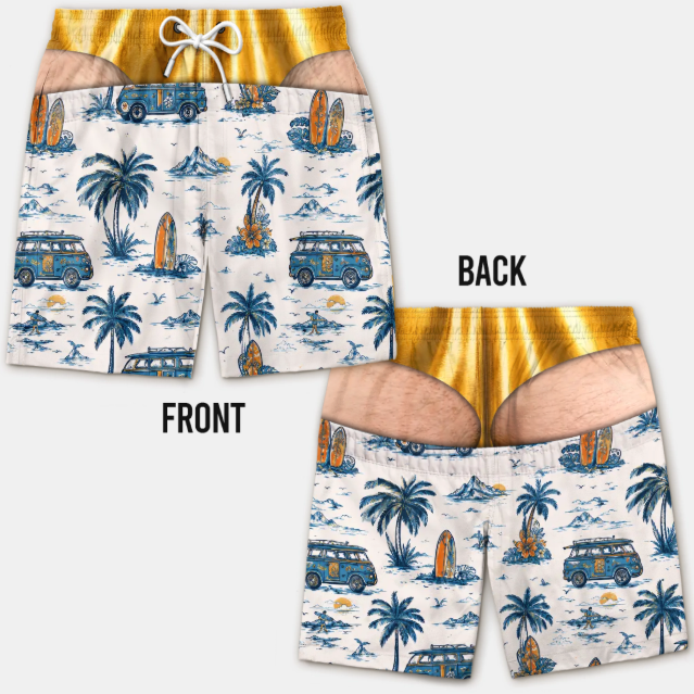 😂 Wide Load Swim Trunks a The Pair Everyone Will Notice