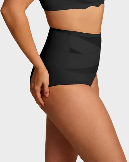 🌸Last Day-Buy 1 Get 1 Packs✨Plus-Size High-Waist Cross Tummy Control Panties