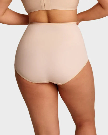 🌸Last Day-Buy 1 Get 1 Packs✨Plus-Size High-Waist Cross Tummy Control Panties