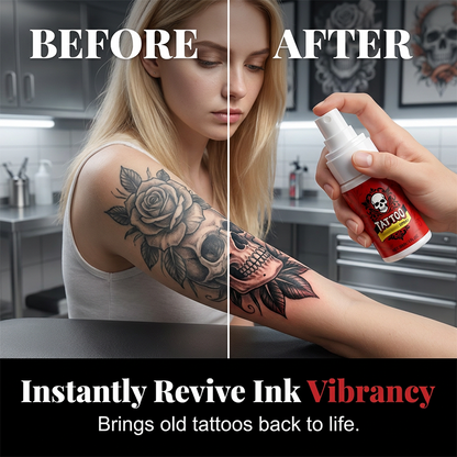 Tattoo Aftercare Spray – ultra-fine mist, hydrates, revives ink vibrancy