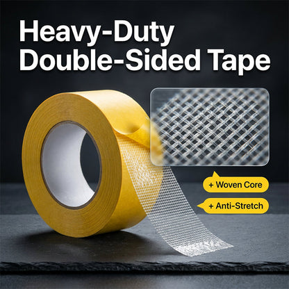 🔥LAST DAY SALE - BUY 1 GET 1 FREE!! 50K+ SOLD!🏠High-Tack Double-Sided Mesh Tape