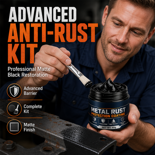 🥳2026 HOT SALE🥳💞50K+ SOLD!🔧 Metal Rust Protection Black Repair Paste – Restores rusty gates, railings & tools. Forms protective coating – no need to replace! 🛡️✨
