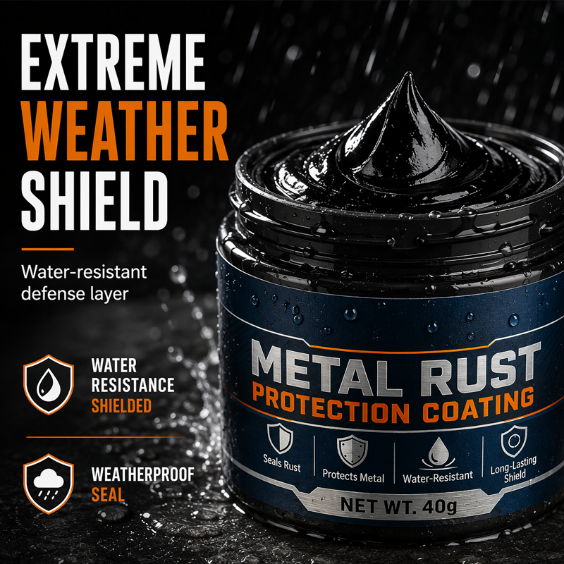 🥳2026 HOT SALE🥳💞50K+ SOLD!🔧 Metal Rust Protection Black Repair Paste – Restores rusty gates, railings & tools. Forms protective coating – no need to replace! 🛡️✨