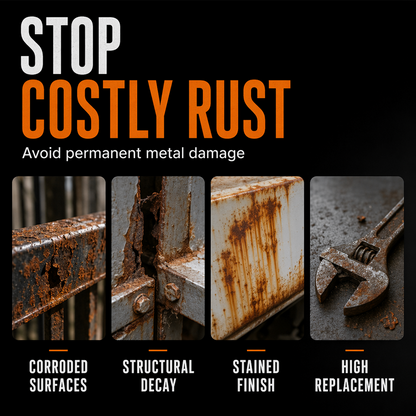 🥳2026 HOT SALE🥳💞50K+ SOLD!🔧 Metal Rust Protection Black Repair Paste – Restores rusty gates, railings & tools. Forms protective coating – no need to replace! 🛡️✨