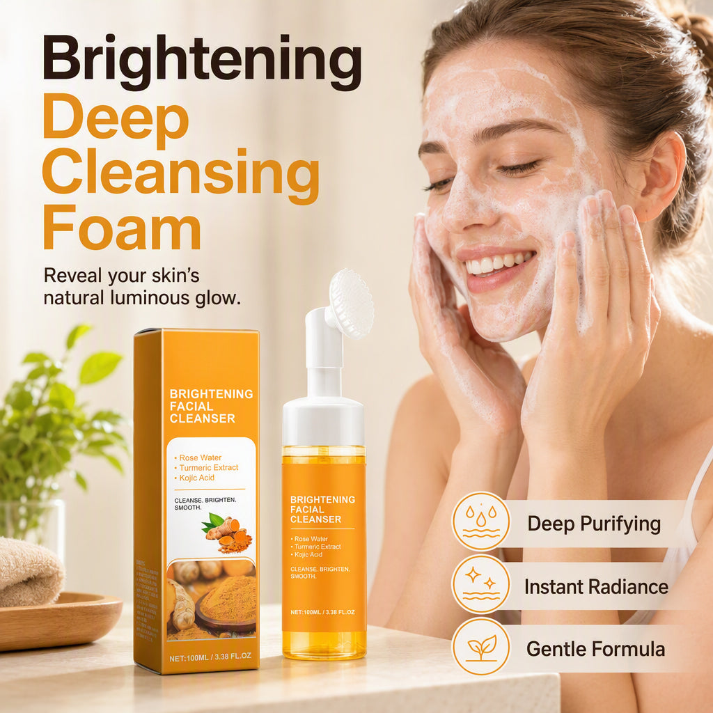 Brightening Deep Cleansing Facial Foam