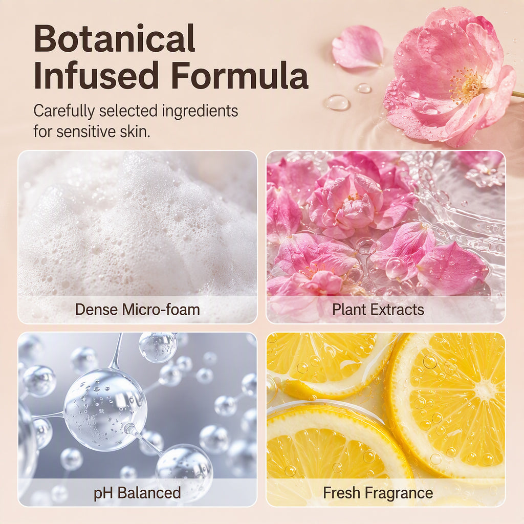 Brightening Deep Cleansing Facial Foam