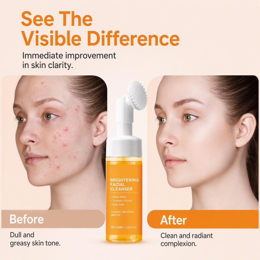 Brightening Deep Cleansing Facial Foam