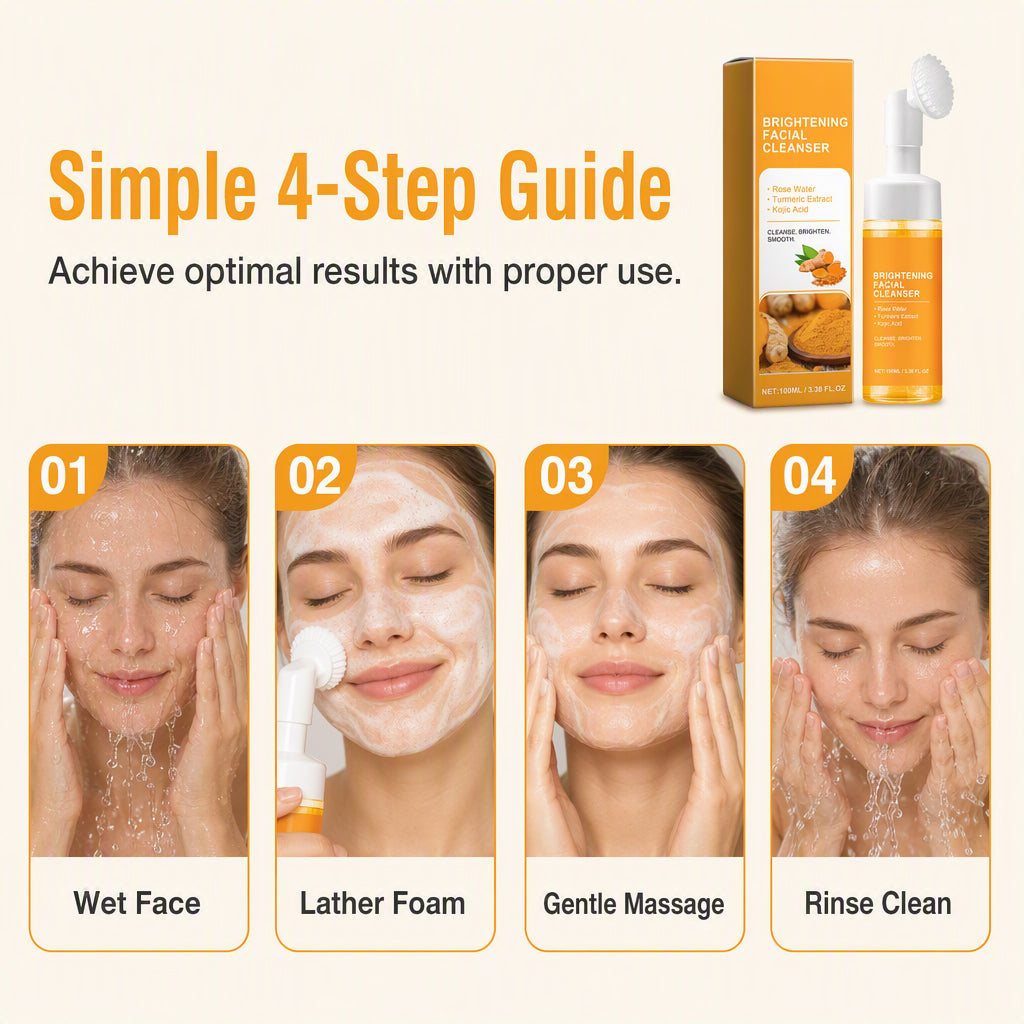 Brightening Deep Cleansing Facial Foam
