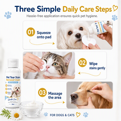 🐶🐱Pet Tear Stain Remover Cream