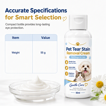 🐶🐱Pet Tear Stain Remover Cream
