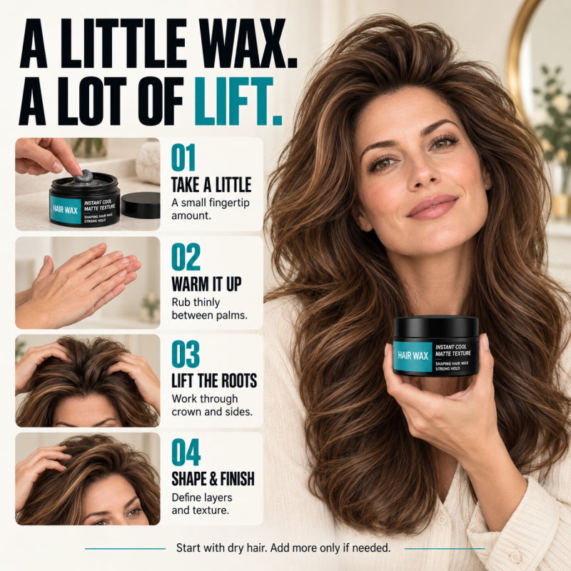 Men's Lightweight Strong Hold Hair Styling Clay