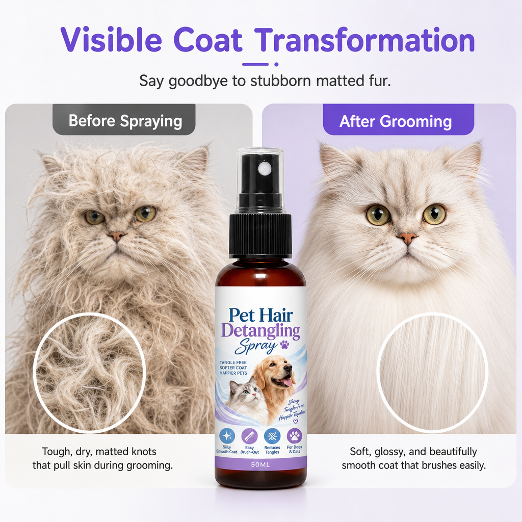 🐾 Pet Detangling Spray | 50ml